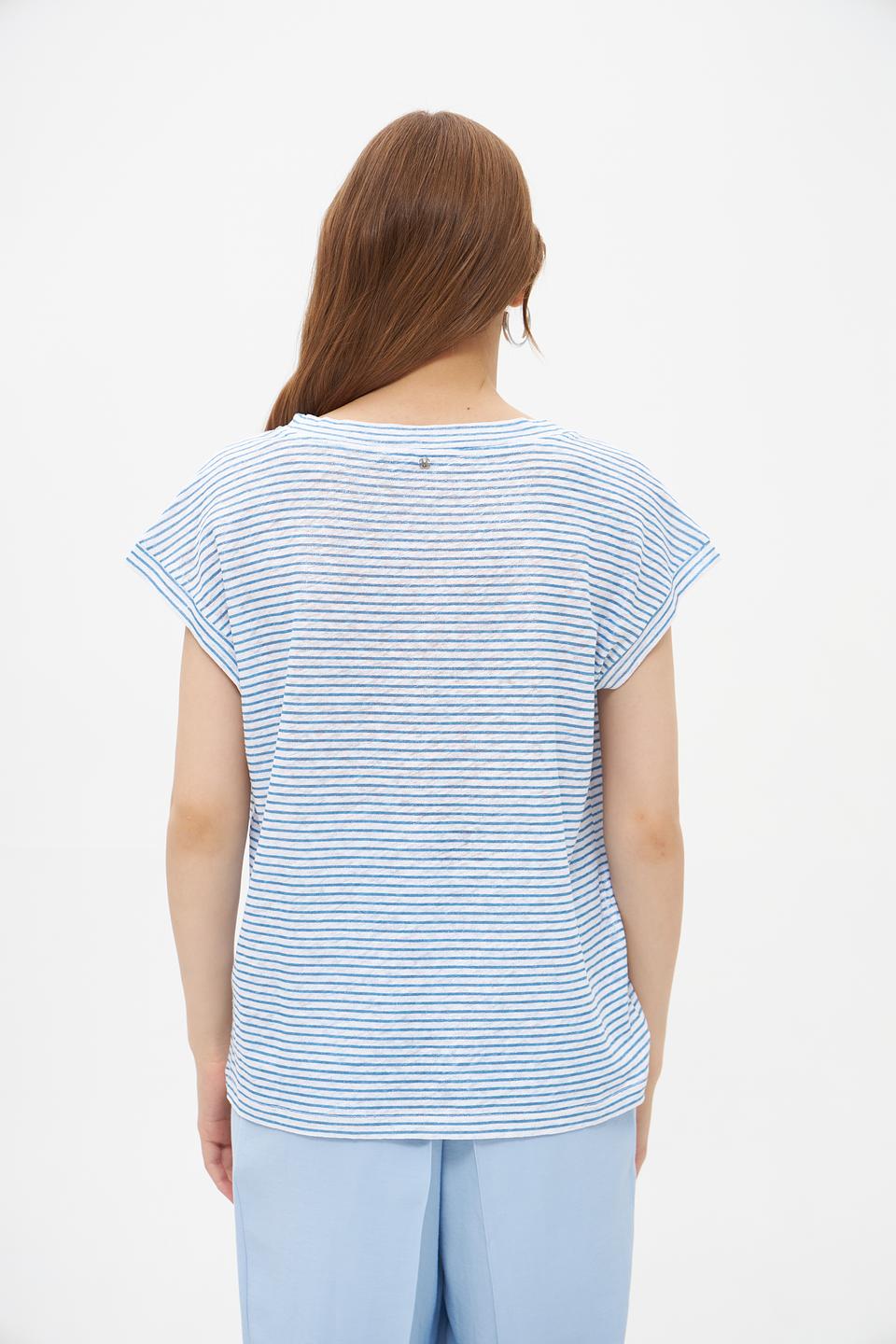 Пуловер Marc Aurel в полоску