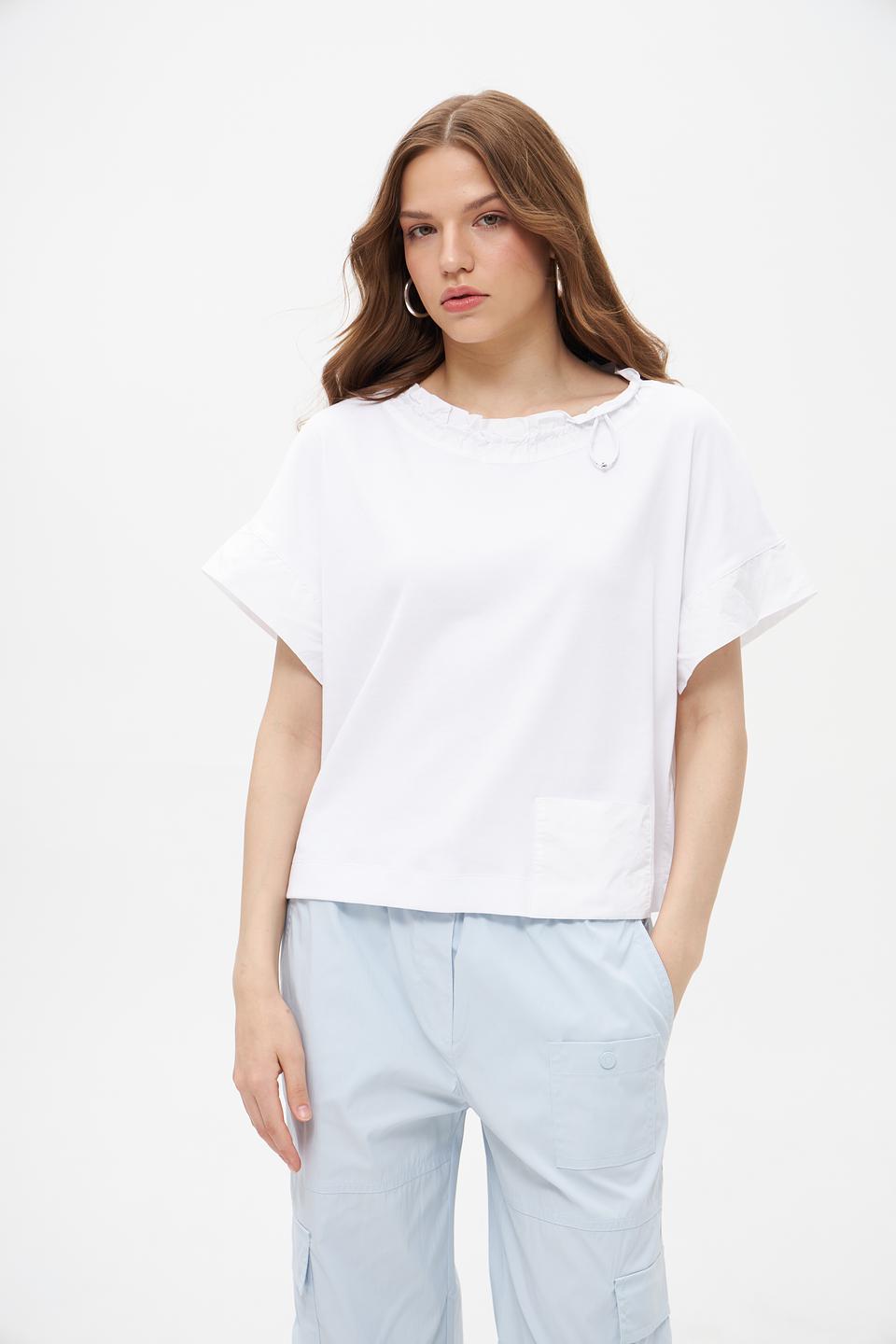 Блузка Marc Cain с рюшами