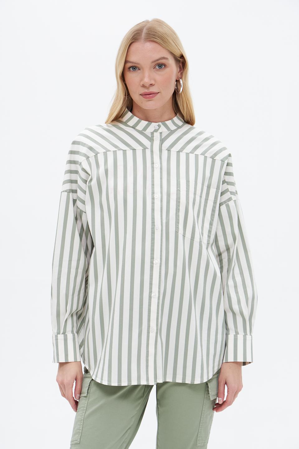 Блузка Oui в полоску