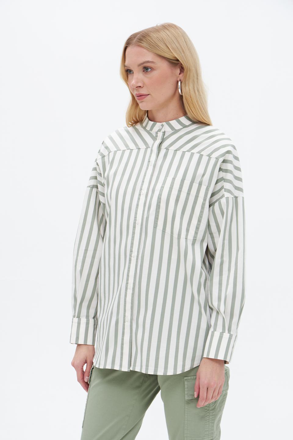 Блузка Oui в полоску