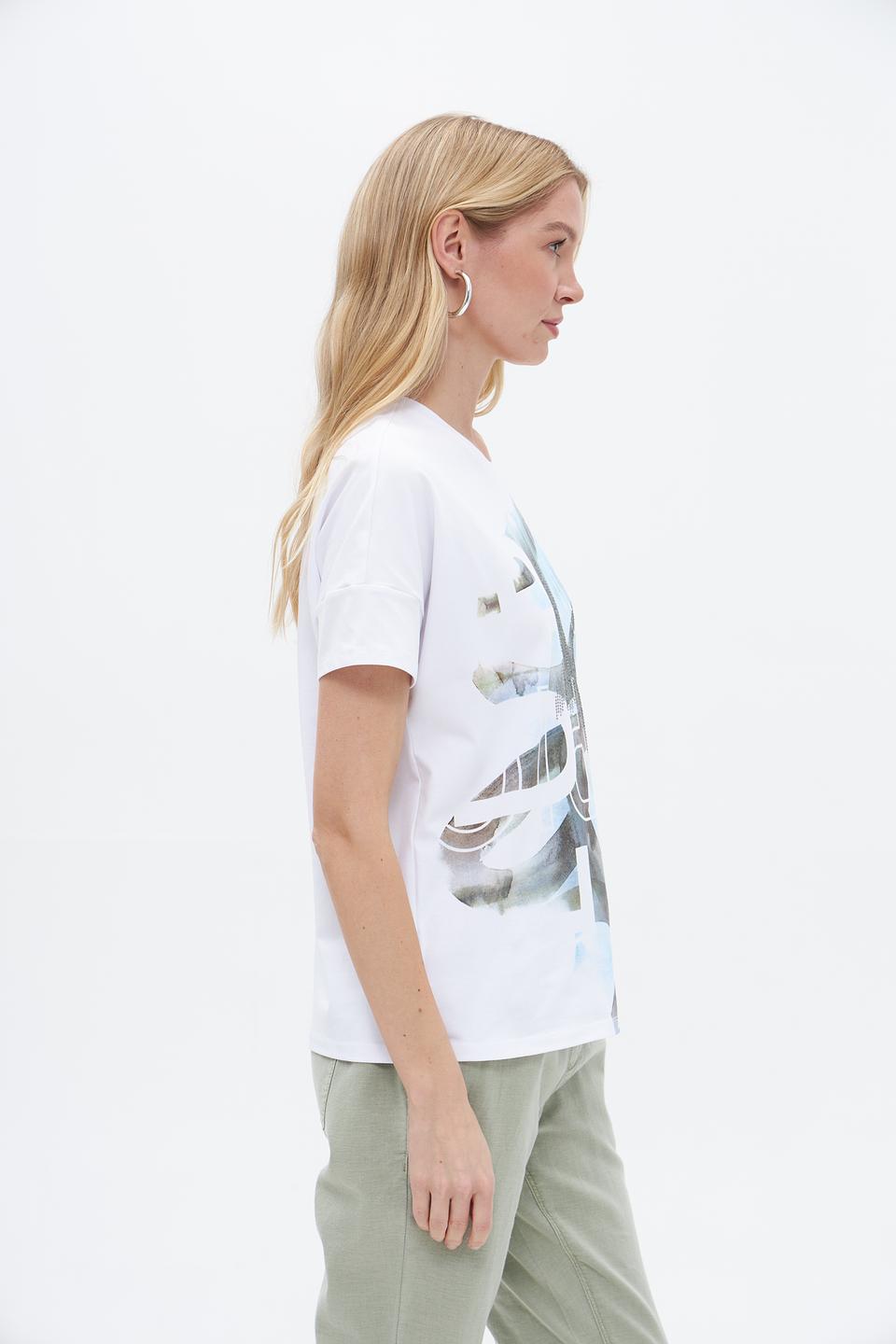 Футболка Rabe collection с принтом