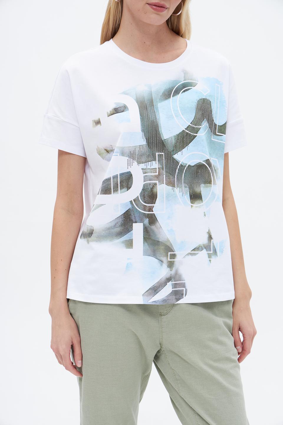 Футболка Rabe collection с принтом