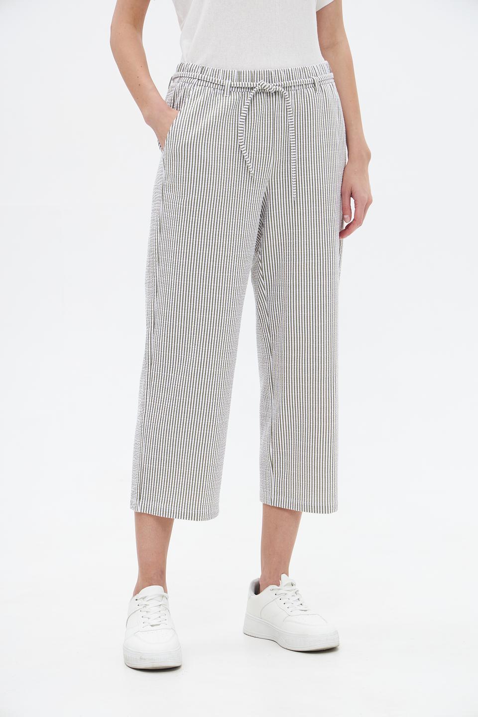 Брюки кюлоты Rabe collection в полоску