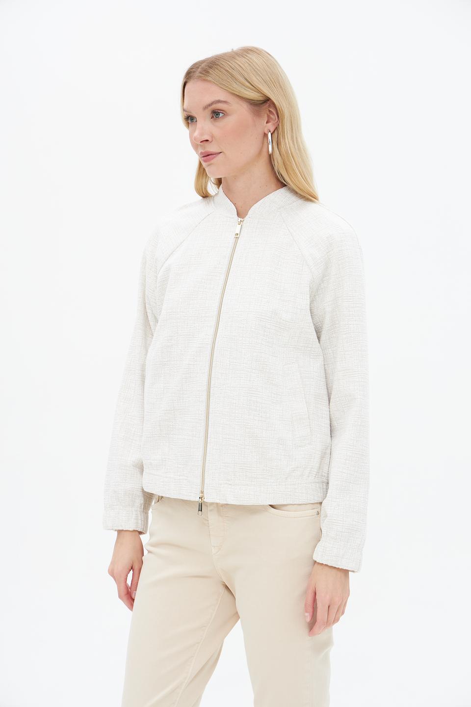 Жакет Lecomte приталенный бежевый