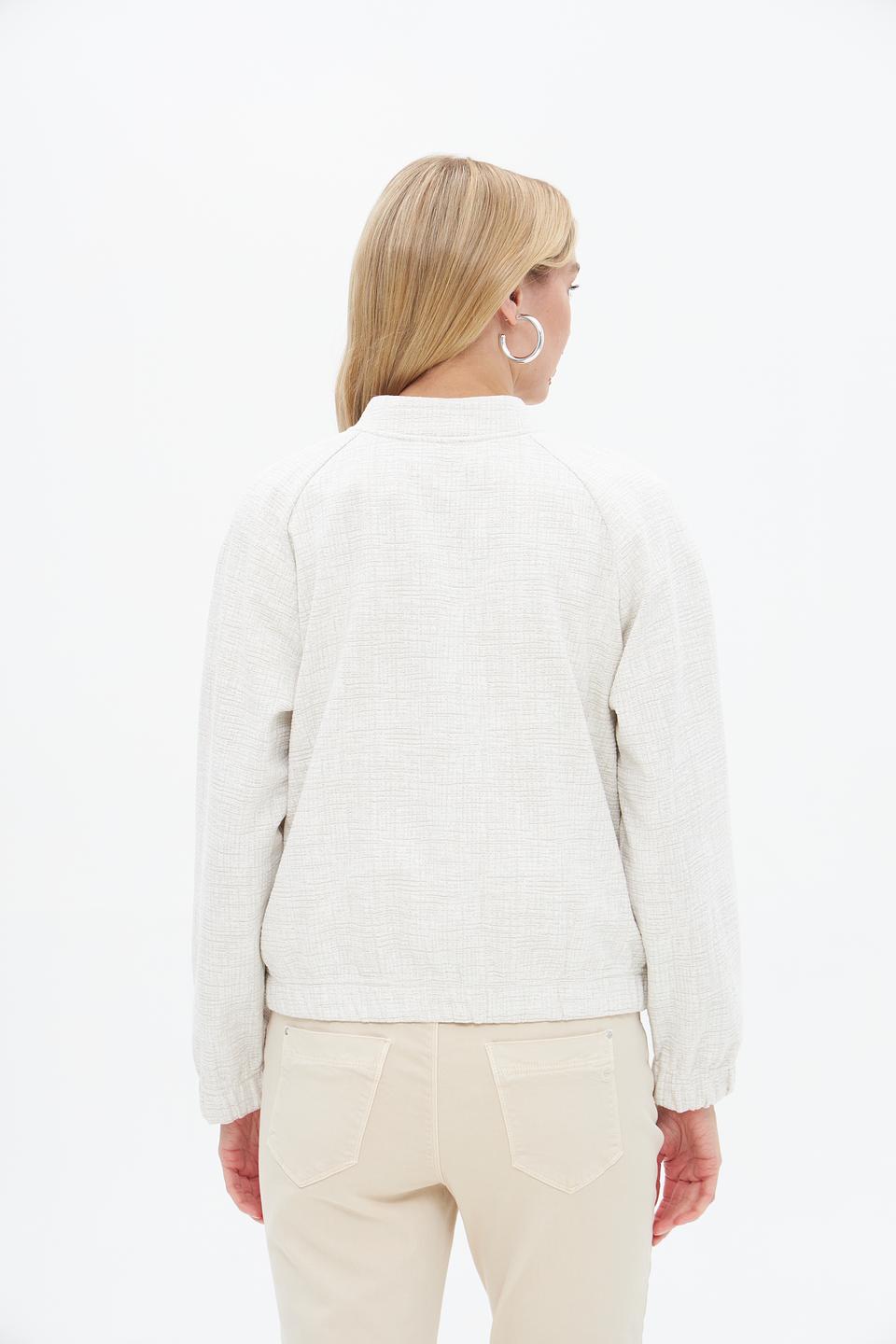 Жакет Lecomte приталенный бежевый