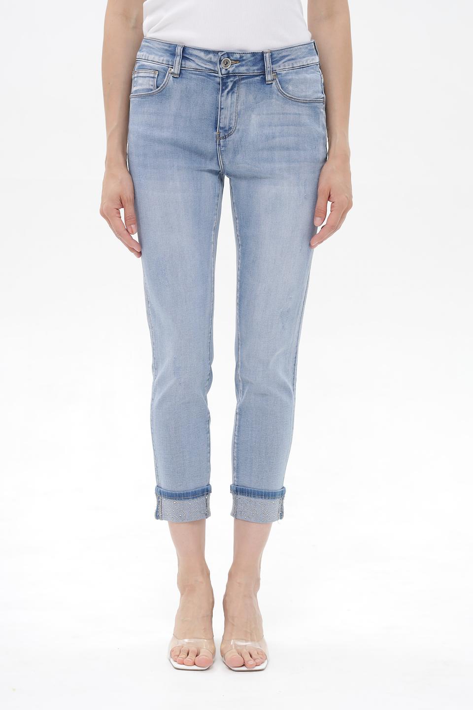 Джинсы укороченные Betty Barclay с декором