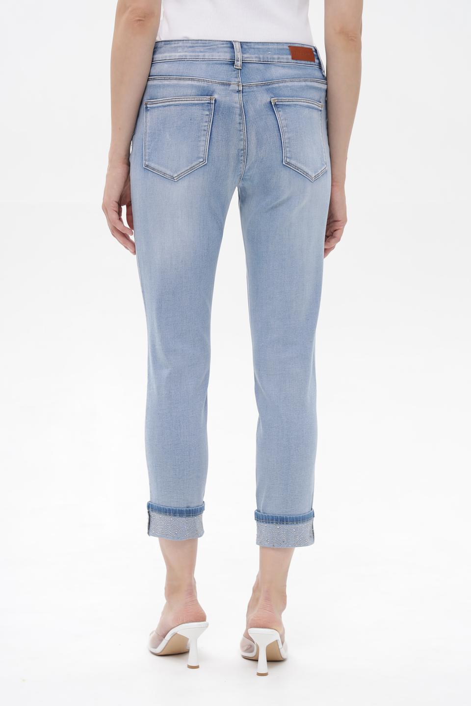 Джинсы укороченные Betty Barclay с декором