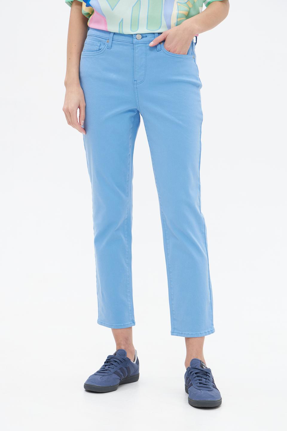 Брюки NYDJ голубого цвета