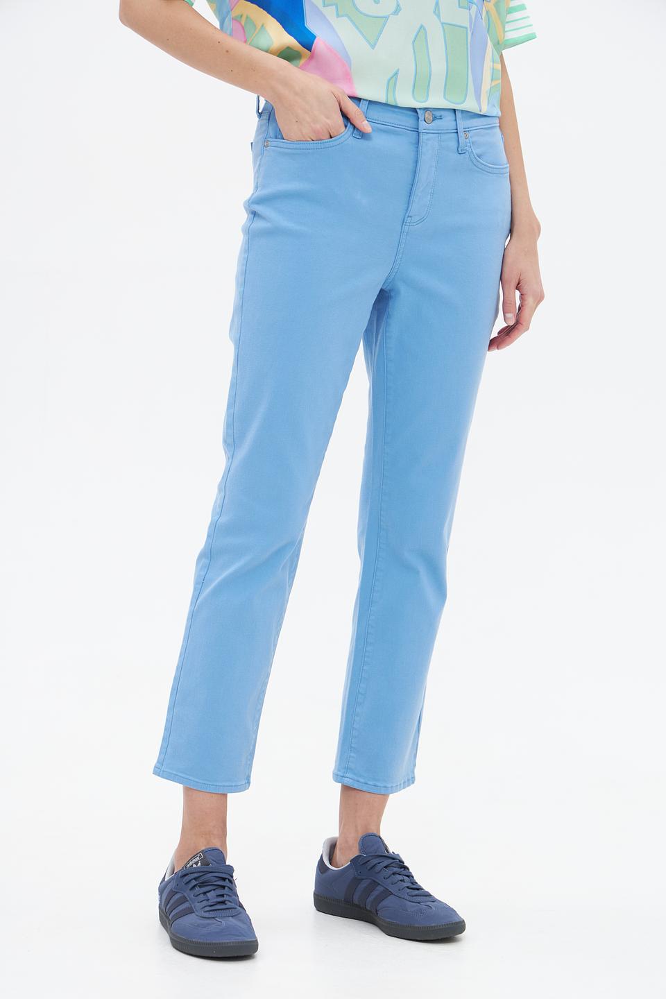 Брюки NYDJ голубого цвета