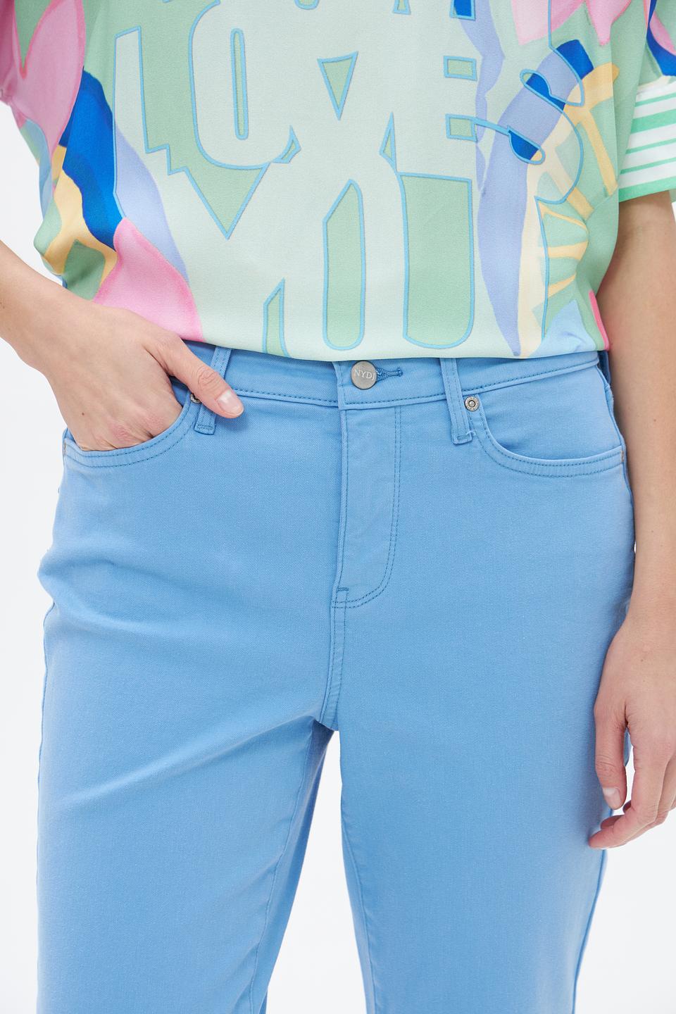 Брюки NYDJ голубого цвета