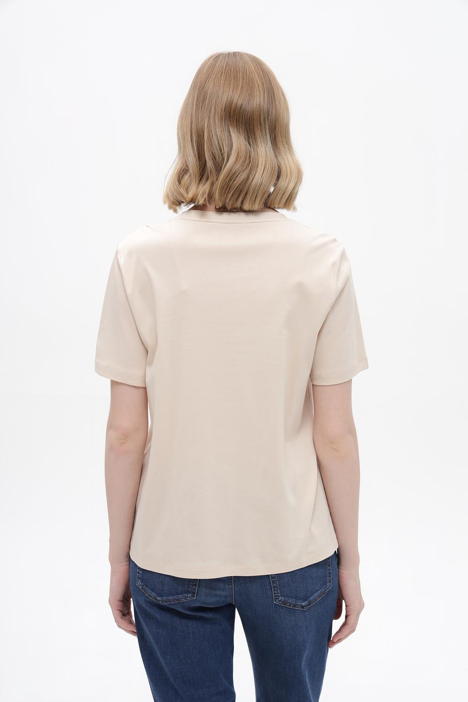 Футболка Marc Cain с вышивкой