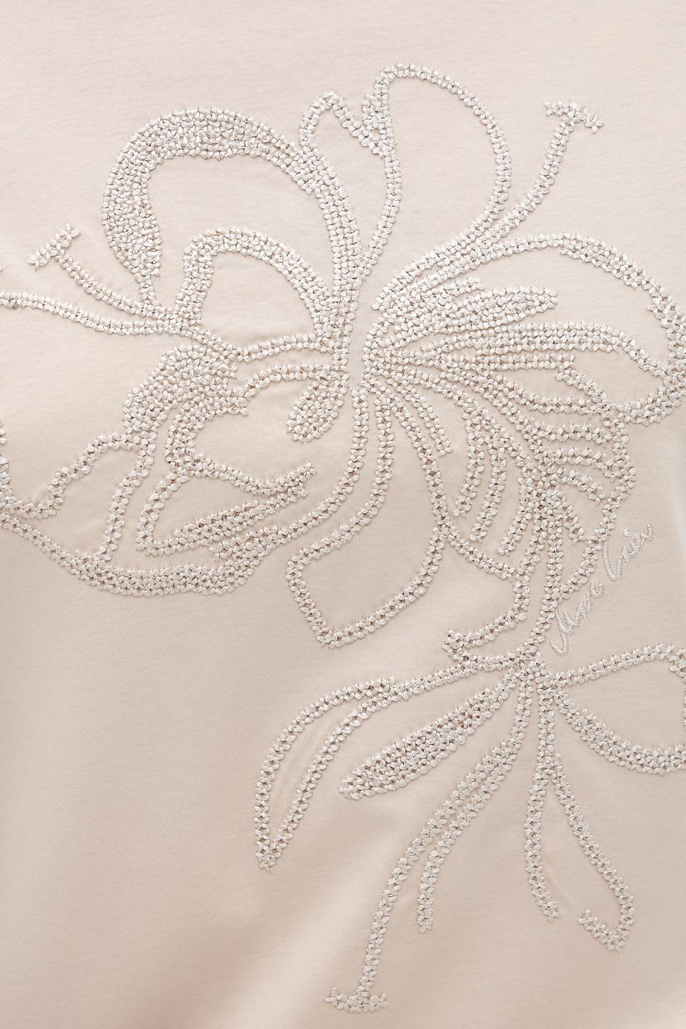 Футболка Marc Cain с вышивкой