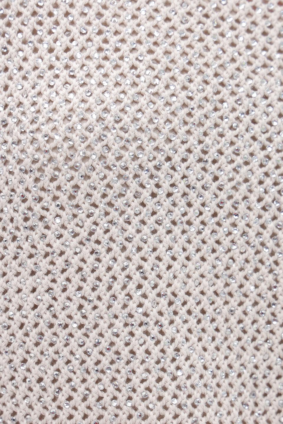 Пуловер Monari с ажурной вязкой