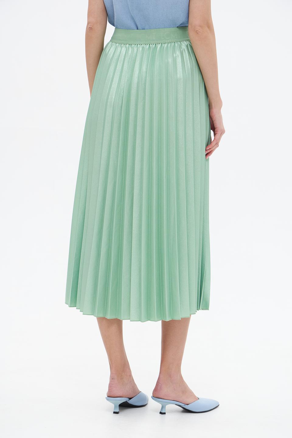 Юбка Lecomte плиссированная мятная