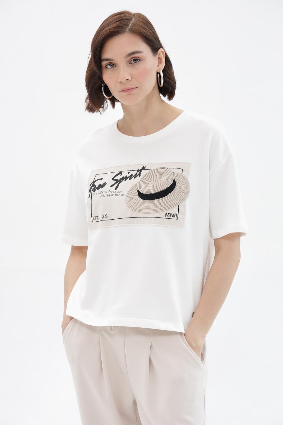 Футболка Monari с принтом