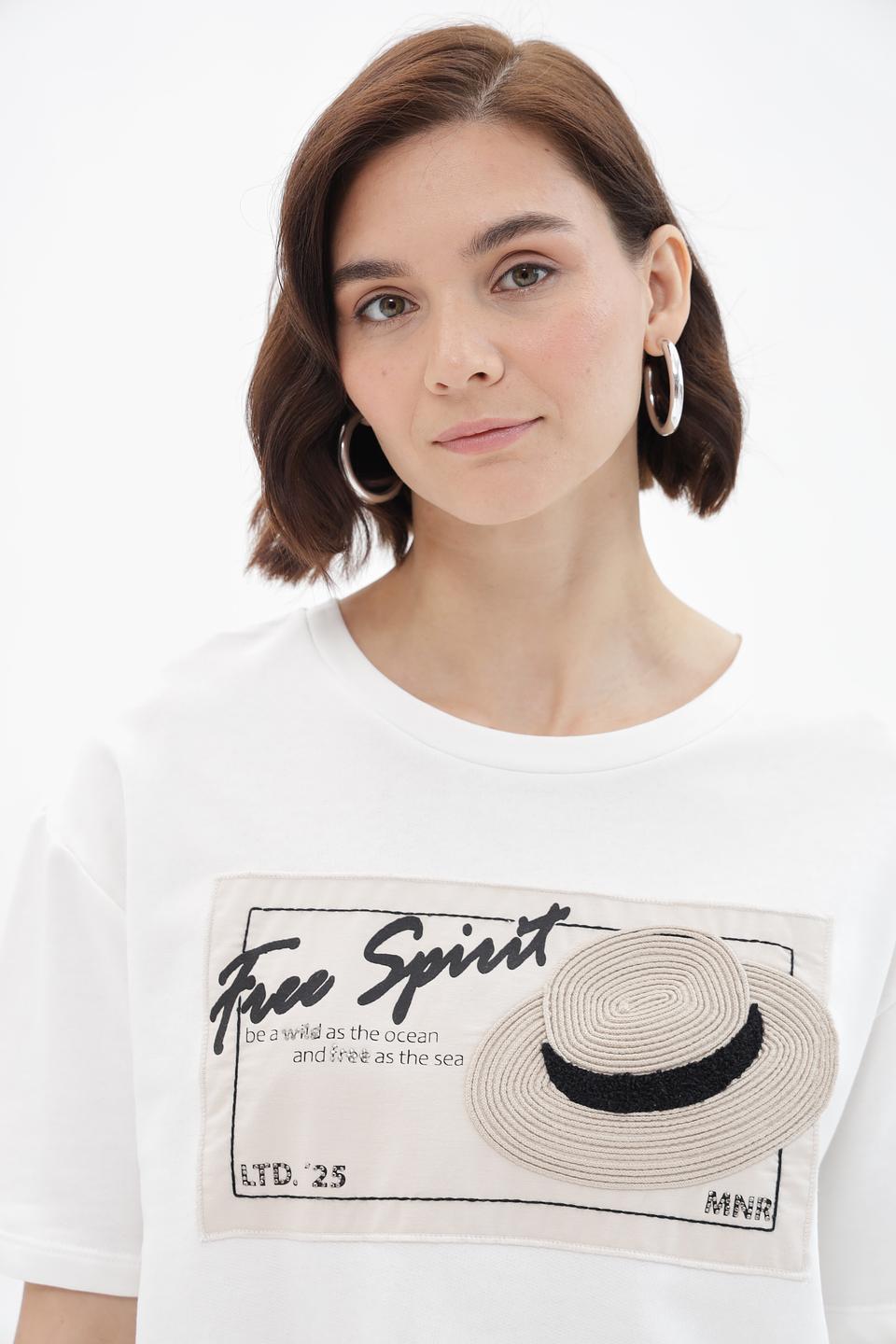 Футболка Monari с принтом