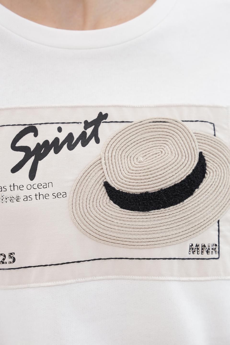 Футболка Monari с принтом