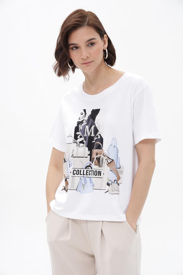 Футболка Monari с принтом