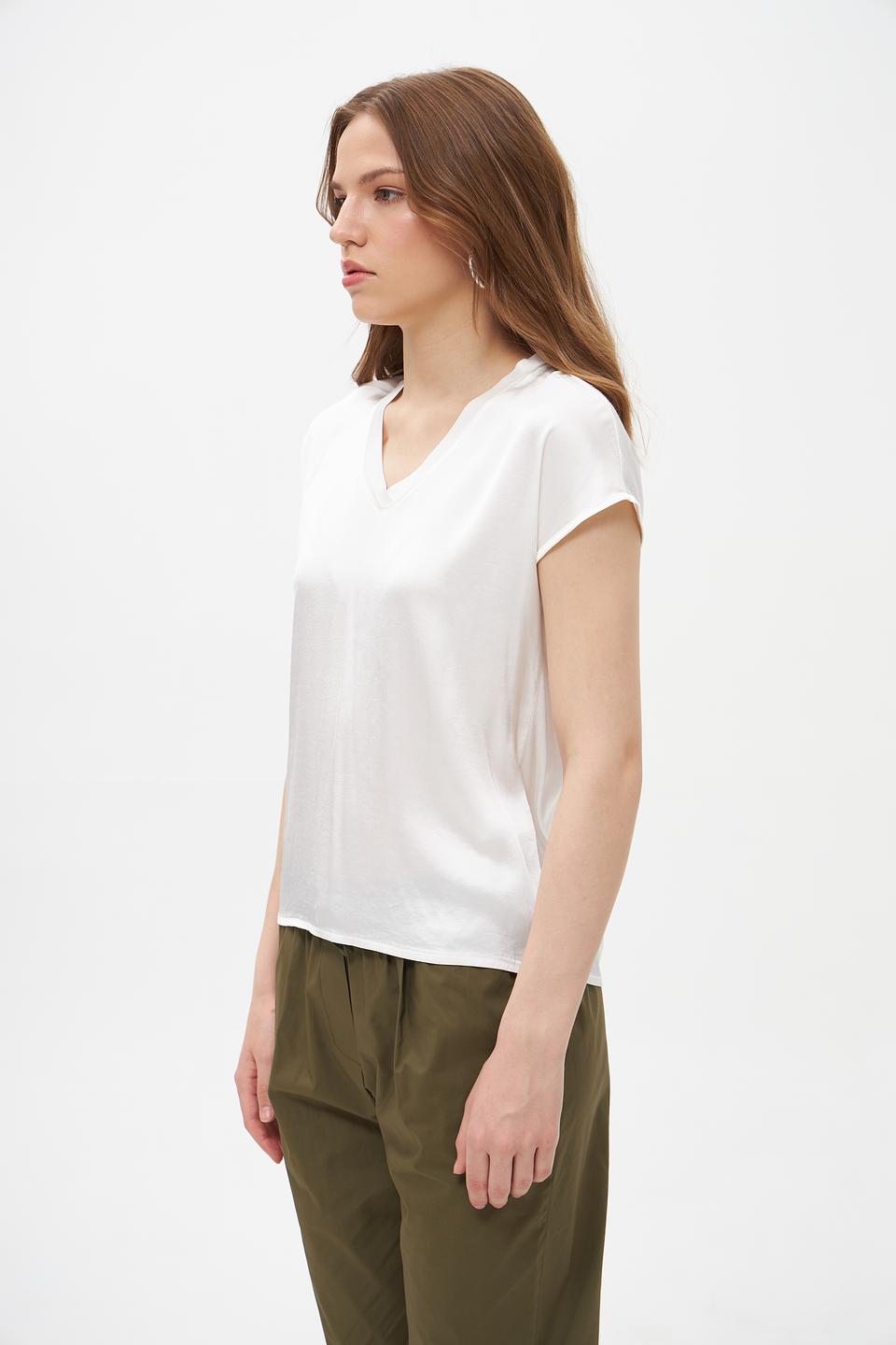 Футболка Croche женская белая