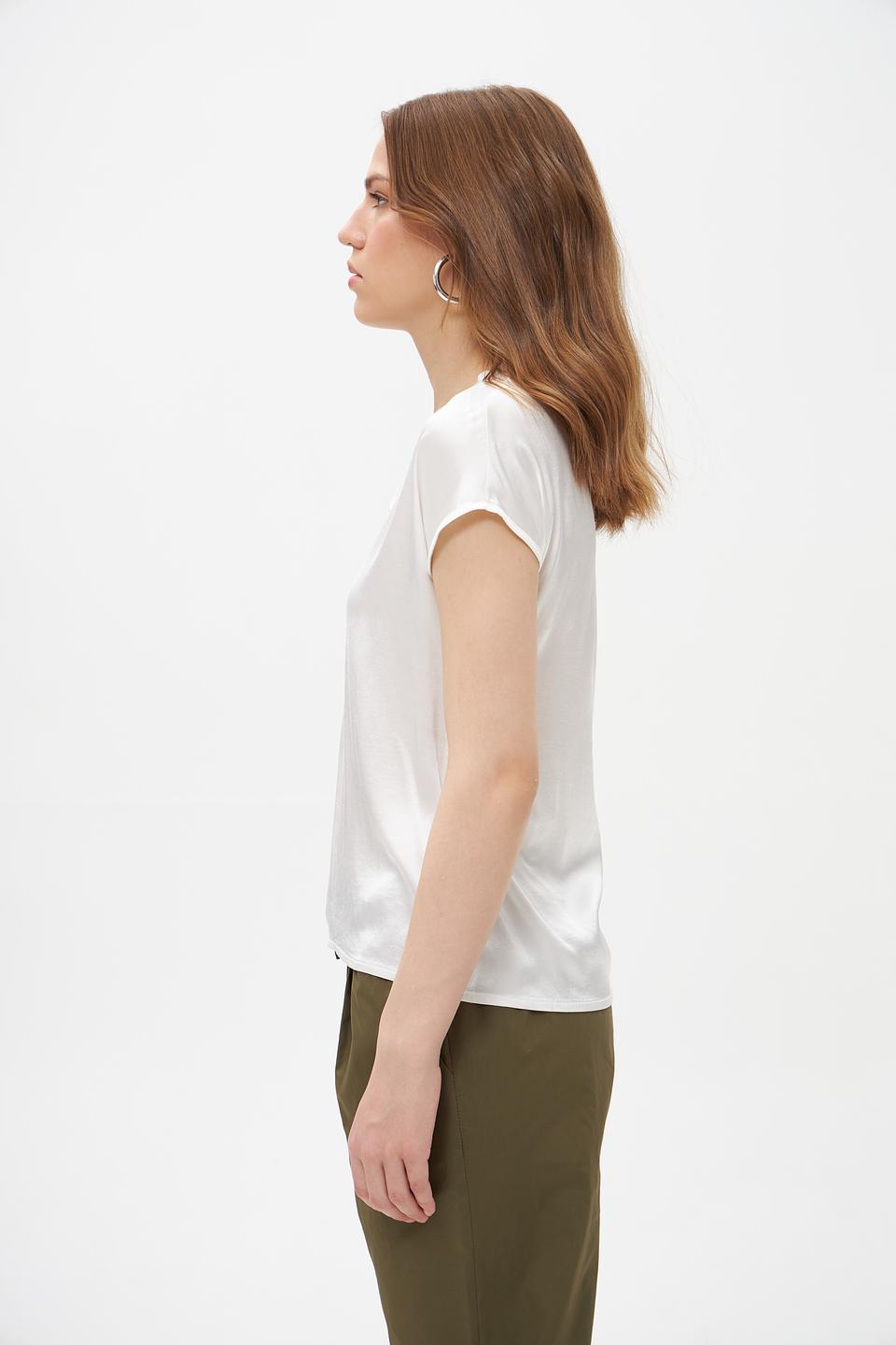 Футболка Croche женская белая