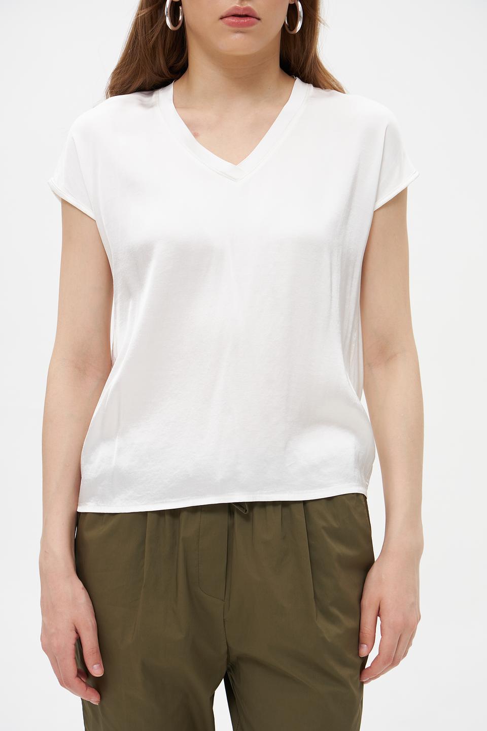 Футболка Croche женская белая