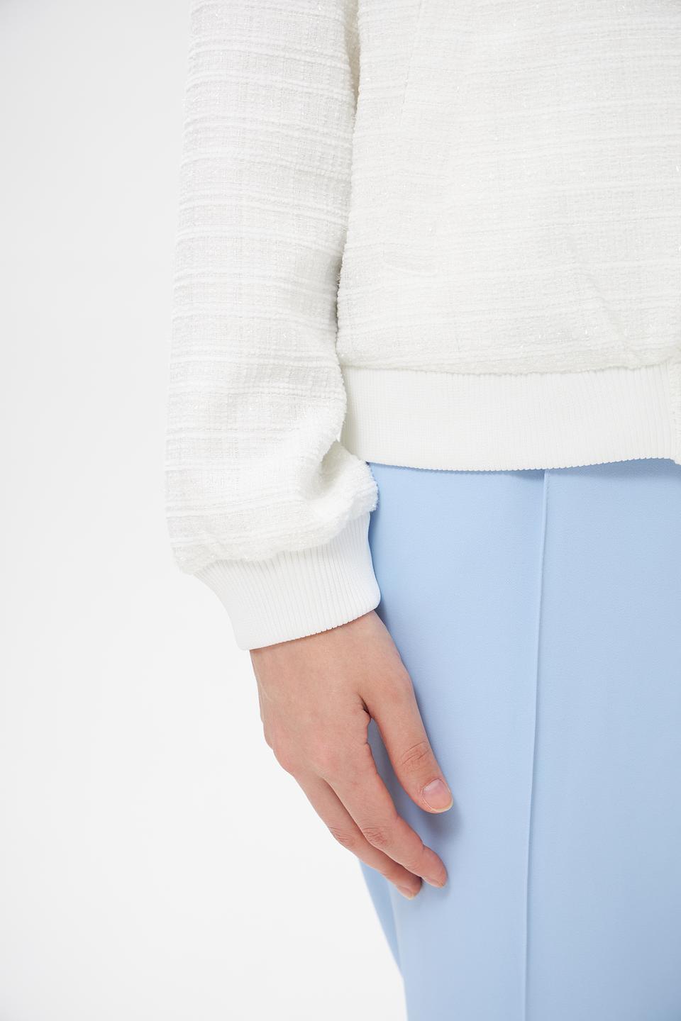 Жакет Suza стеганый белый