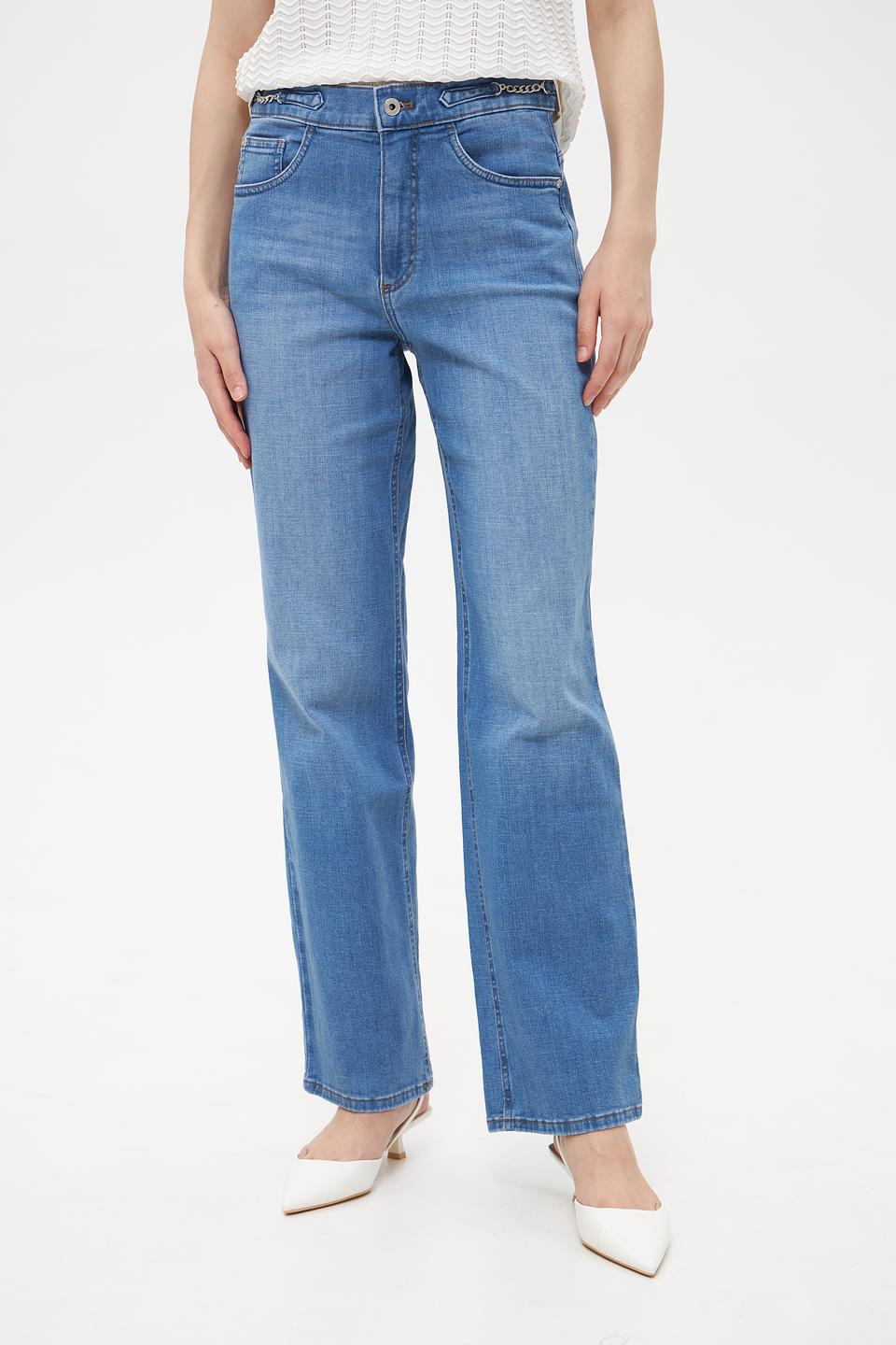 Джинсы прямые Gerry Weber синие