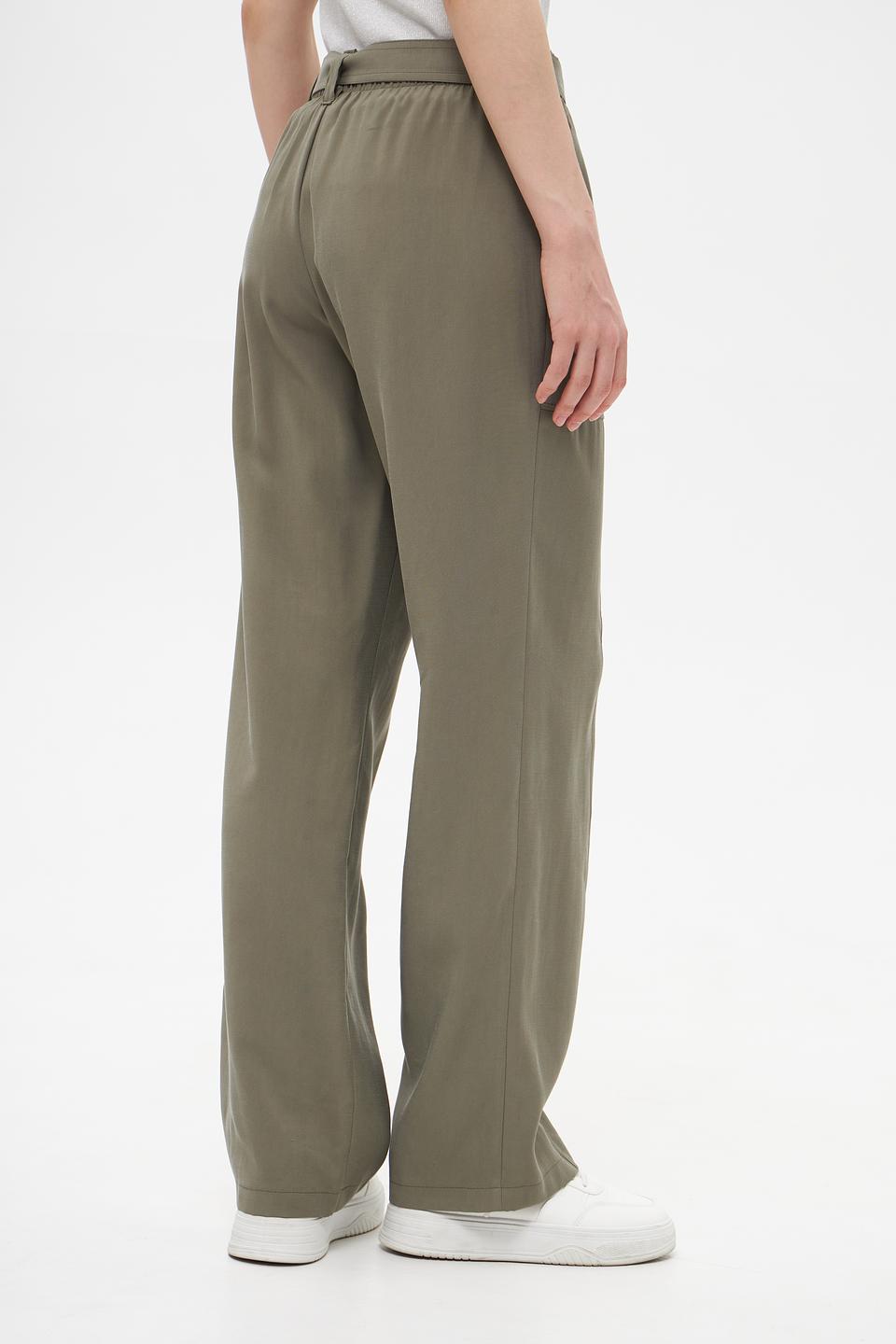 Брюки широкие Bianca хаки