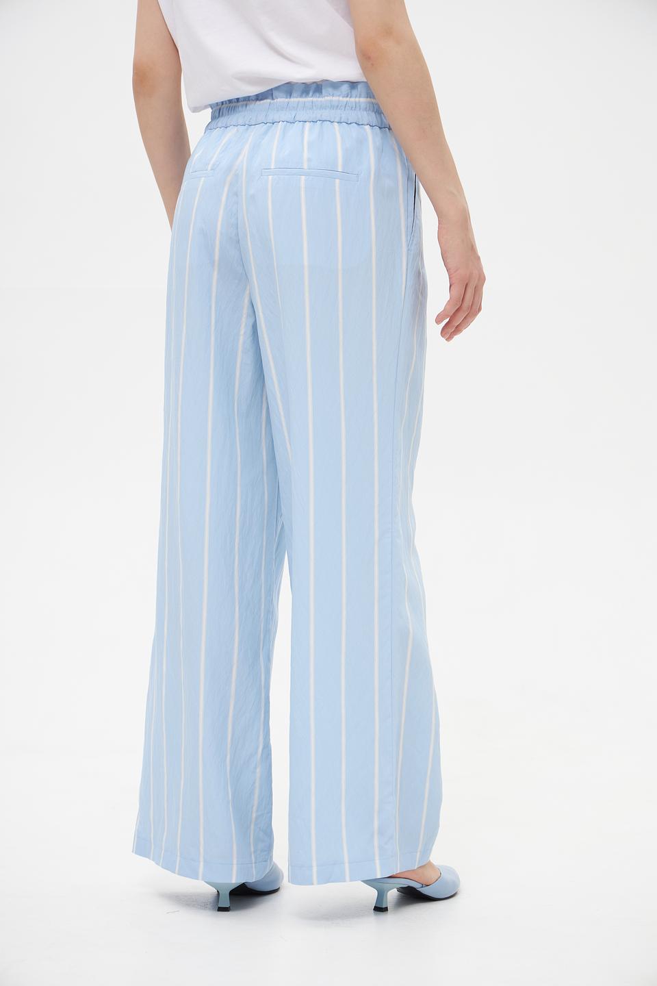 Брюки палаццо Marc Aurel в полоску