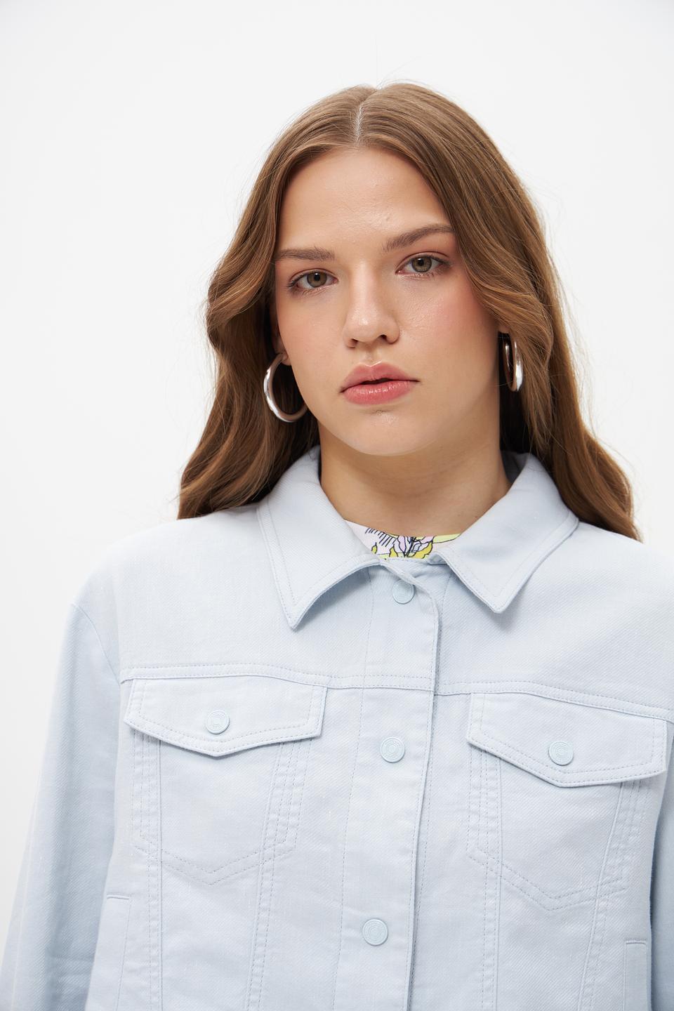 Жакет Marc Cain светло-голубой