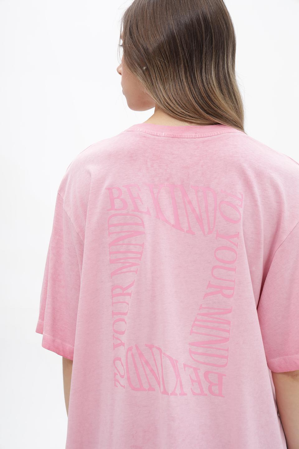 Футболка Tom Tailor denim розовый