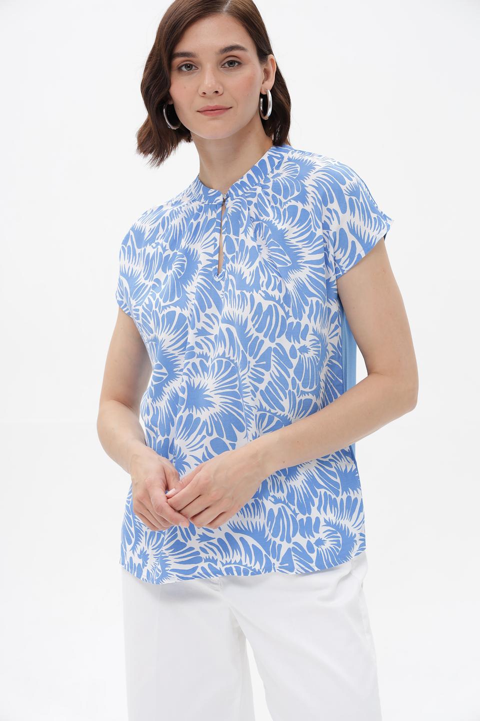 Блузка More and More с принтом