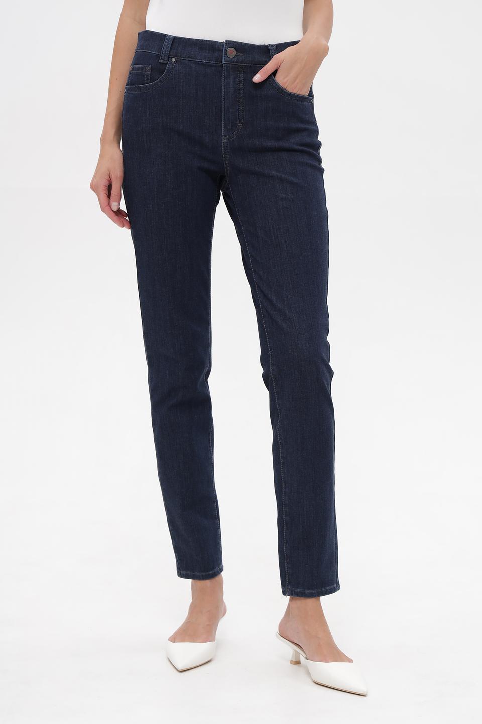 Джинсы скинни Anna Montana темно-синие