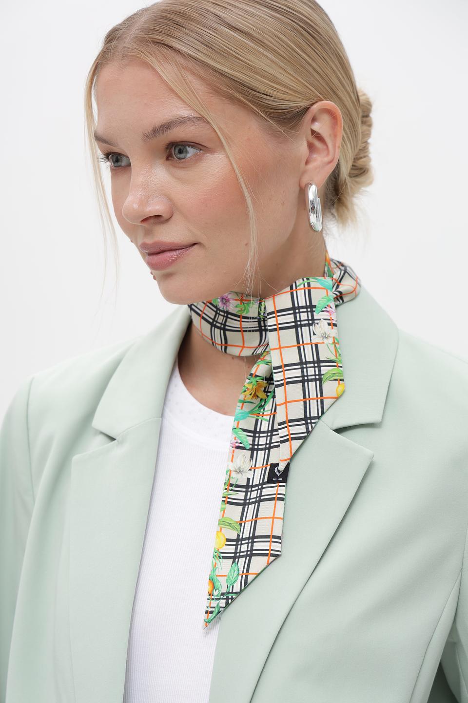 Шарф Fraas с цветочным принтом