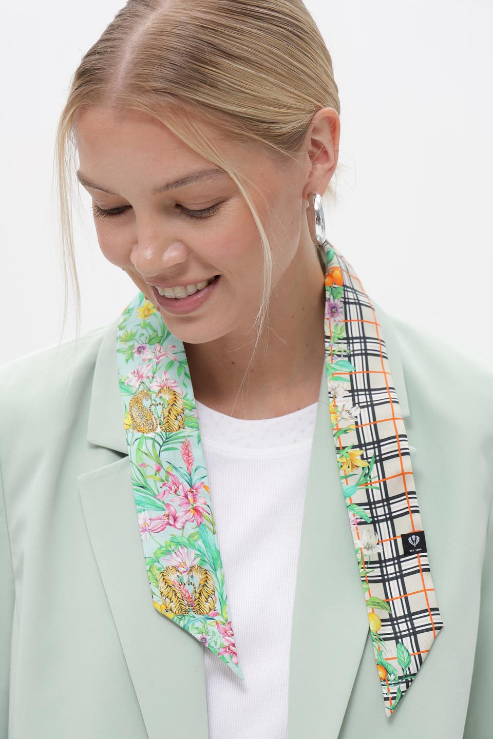 Шарф Fraas с цветочным принтом