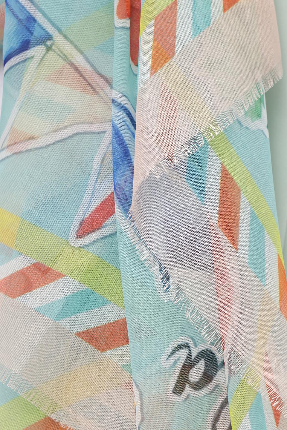 Платок Fraas с принтом