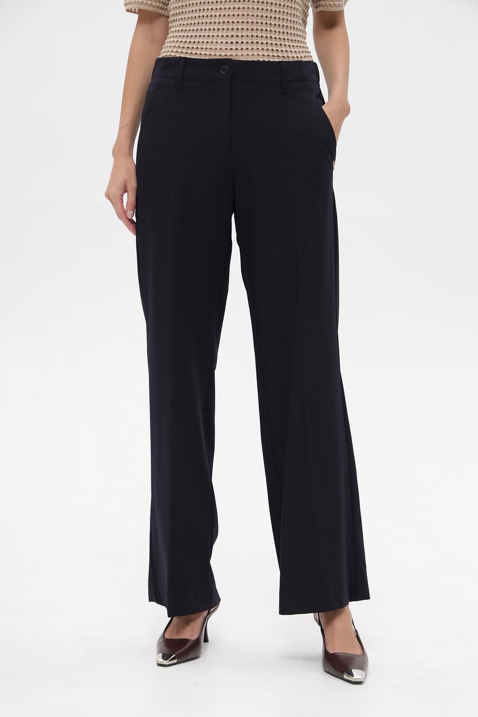 Брюки ZRS классические темно-синие