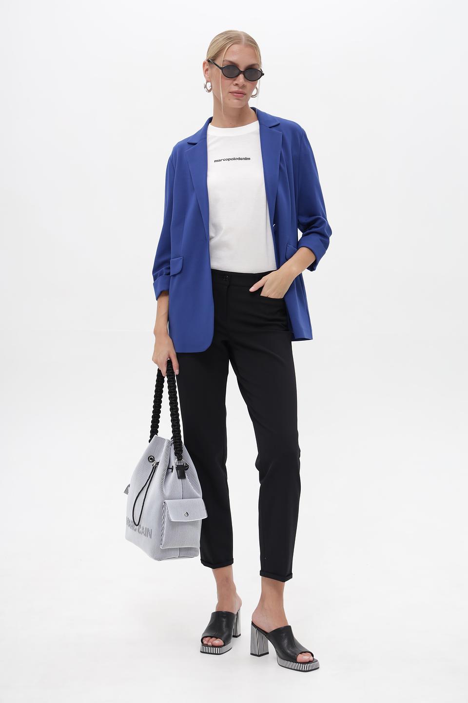 Брюки Cambio чёрные прямые