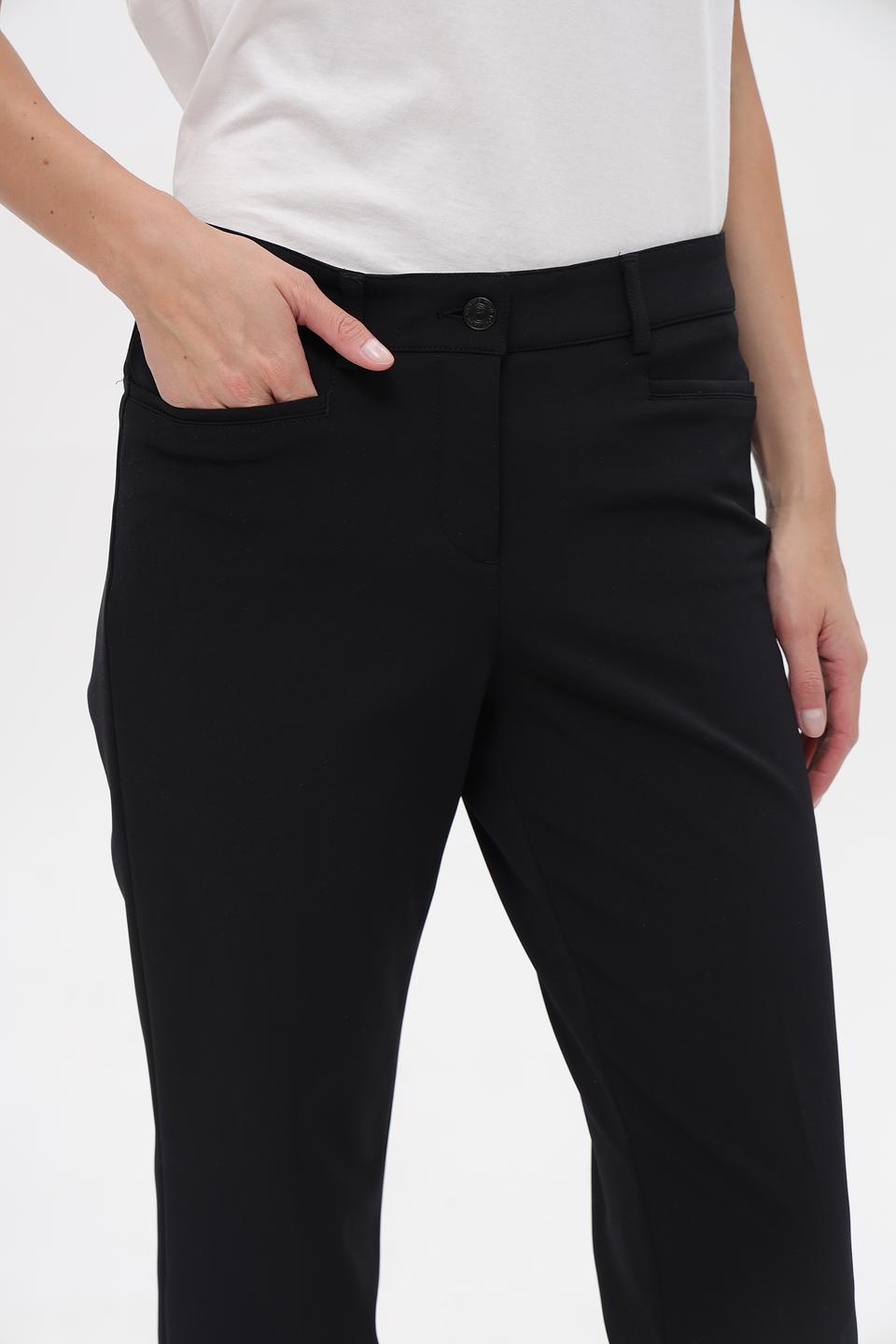 Брюки Cambio чёрные прямые