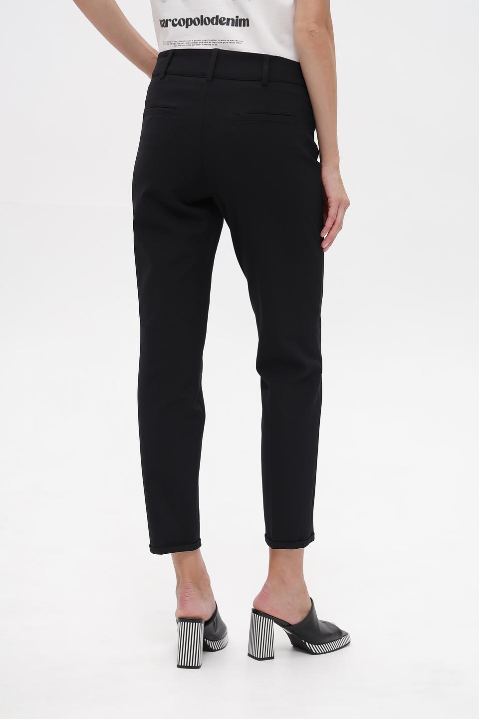 Брюки Cambio чёрные прямые