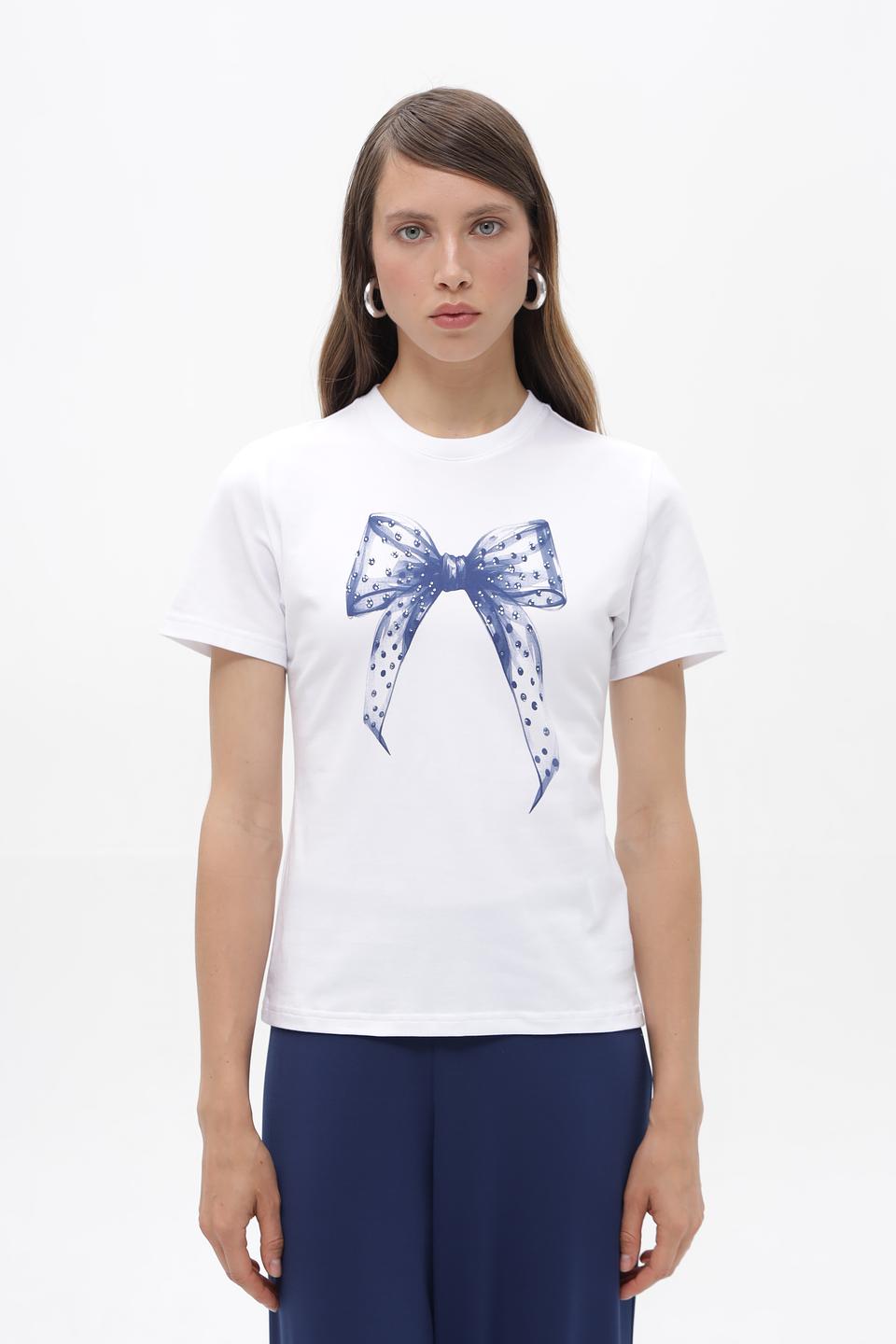 Футболка Rich and Royal с бантом