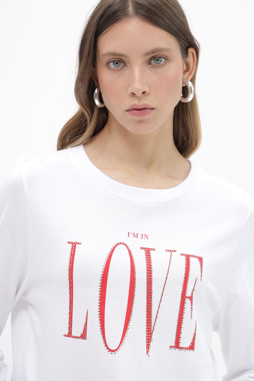 Футболка Rich and Royal с надписью LOVE