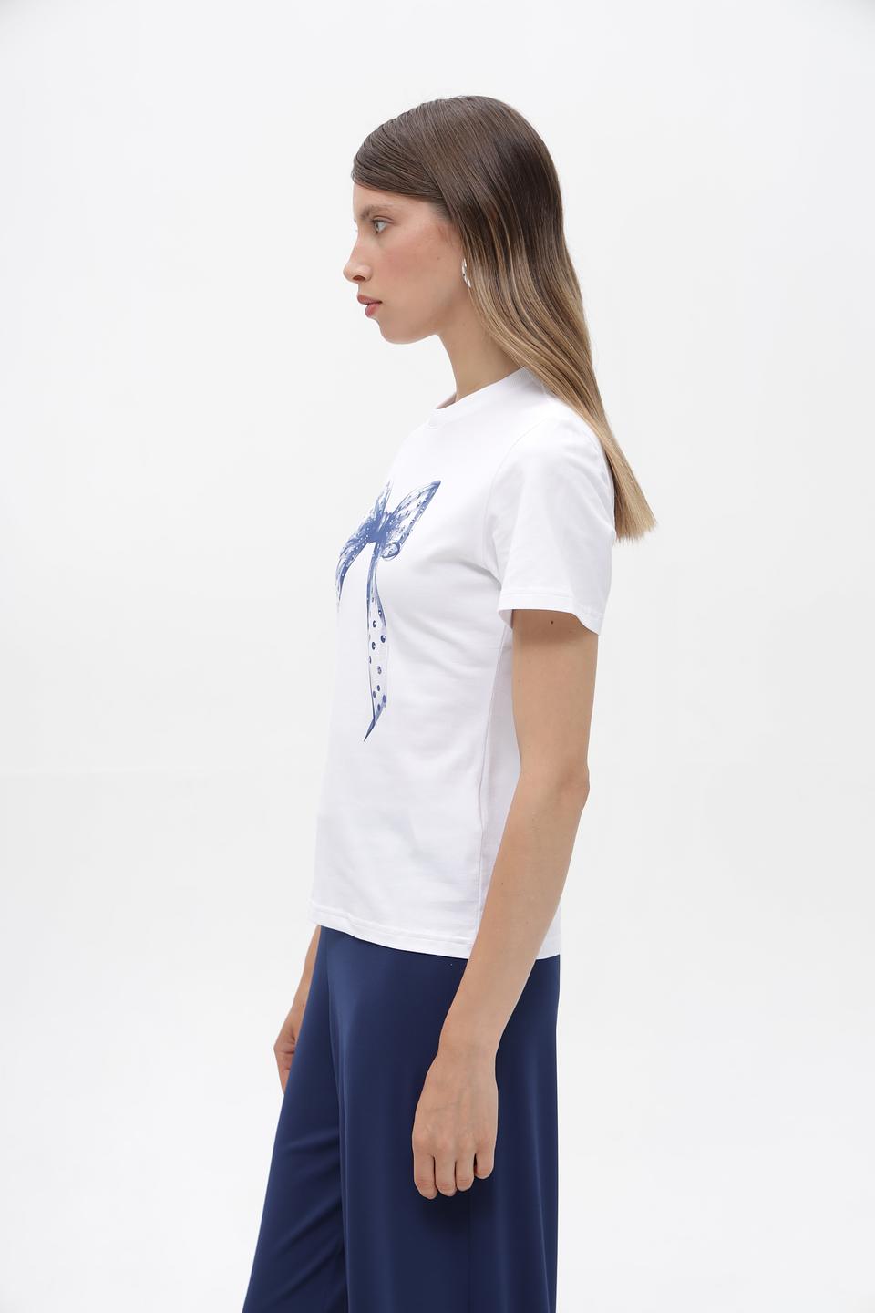 Футболка Rich and Royal с бантом