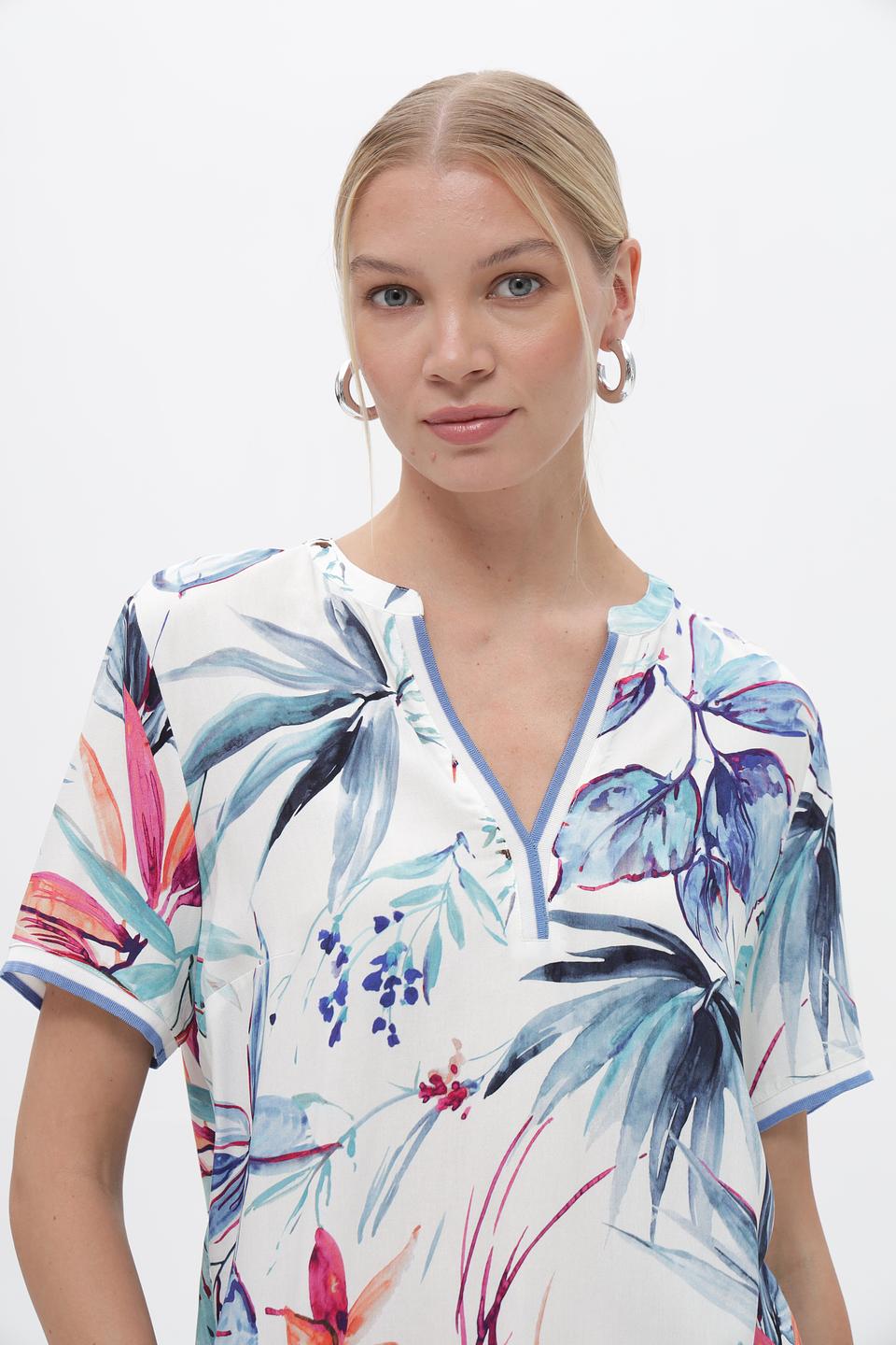 Блузка Toni collection с цветочным принтом