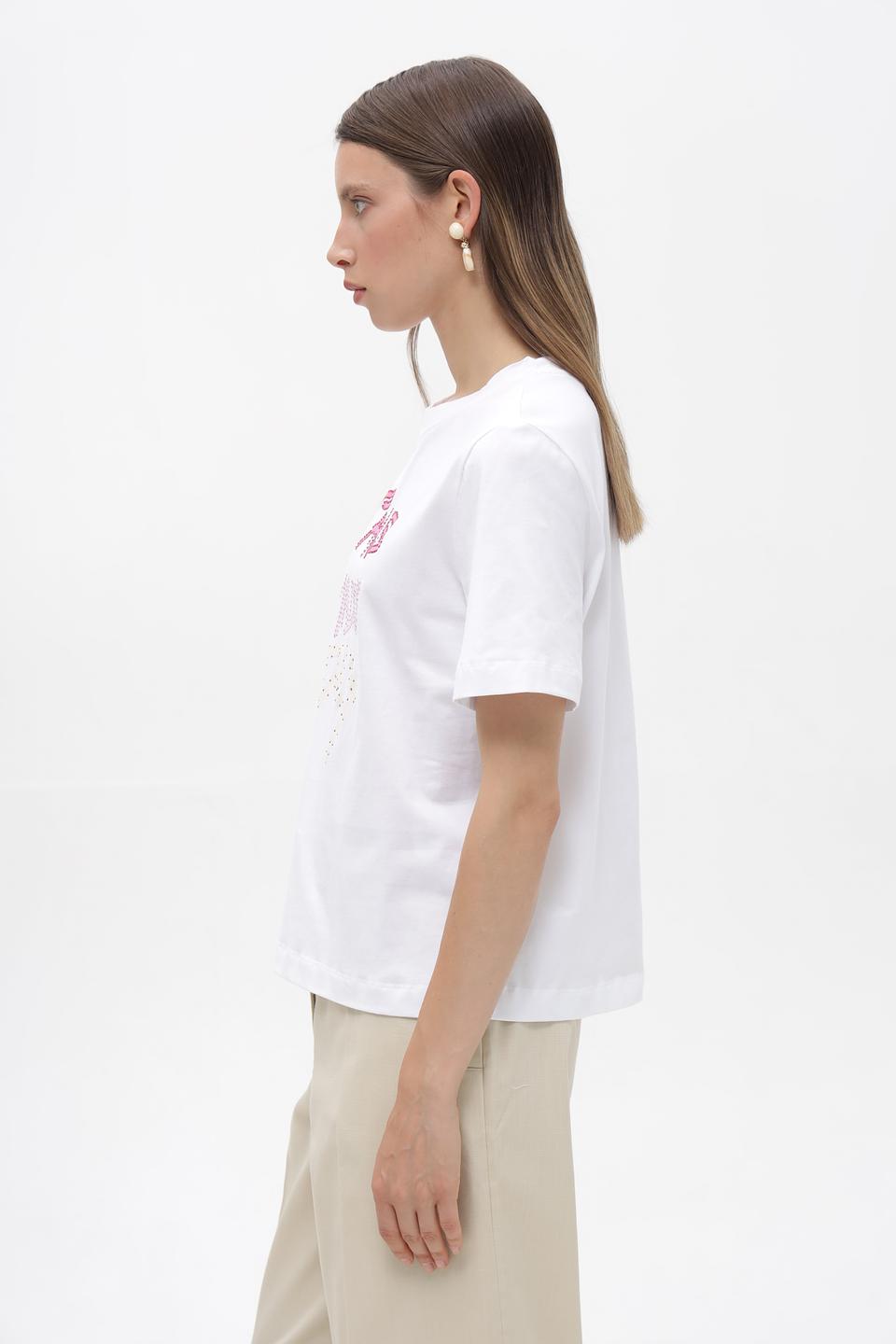 Футболка Rich and Royal с принтом Paris