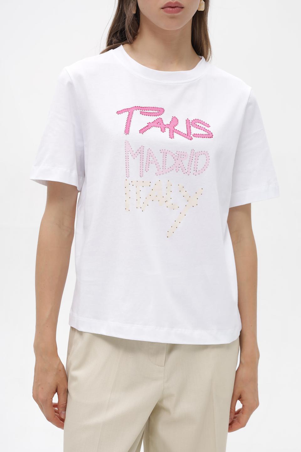 Футболка Rich and Royal с принтом Paris