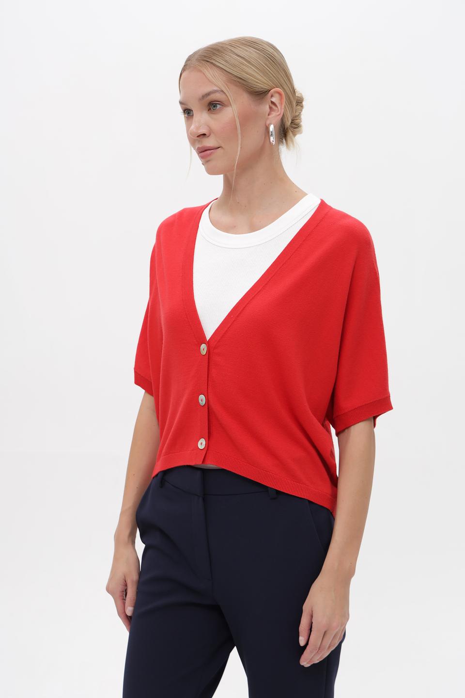 Жакет Miss Lagotte красный