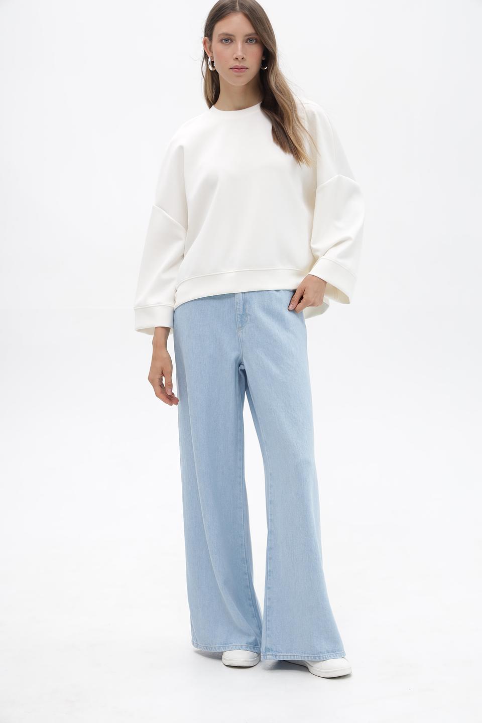 Пуловер Rich and Royal белый