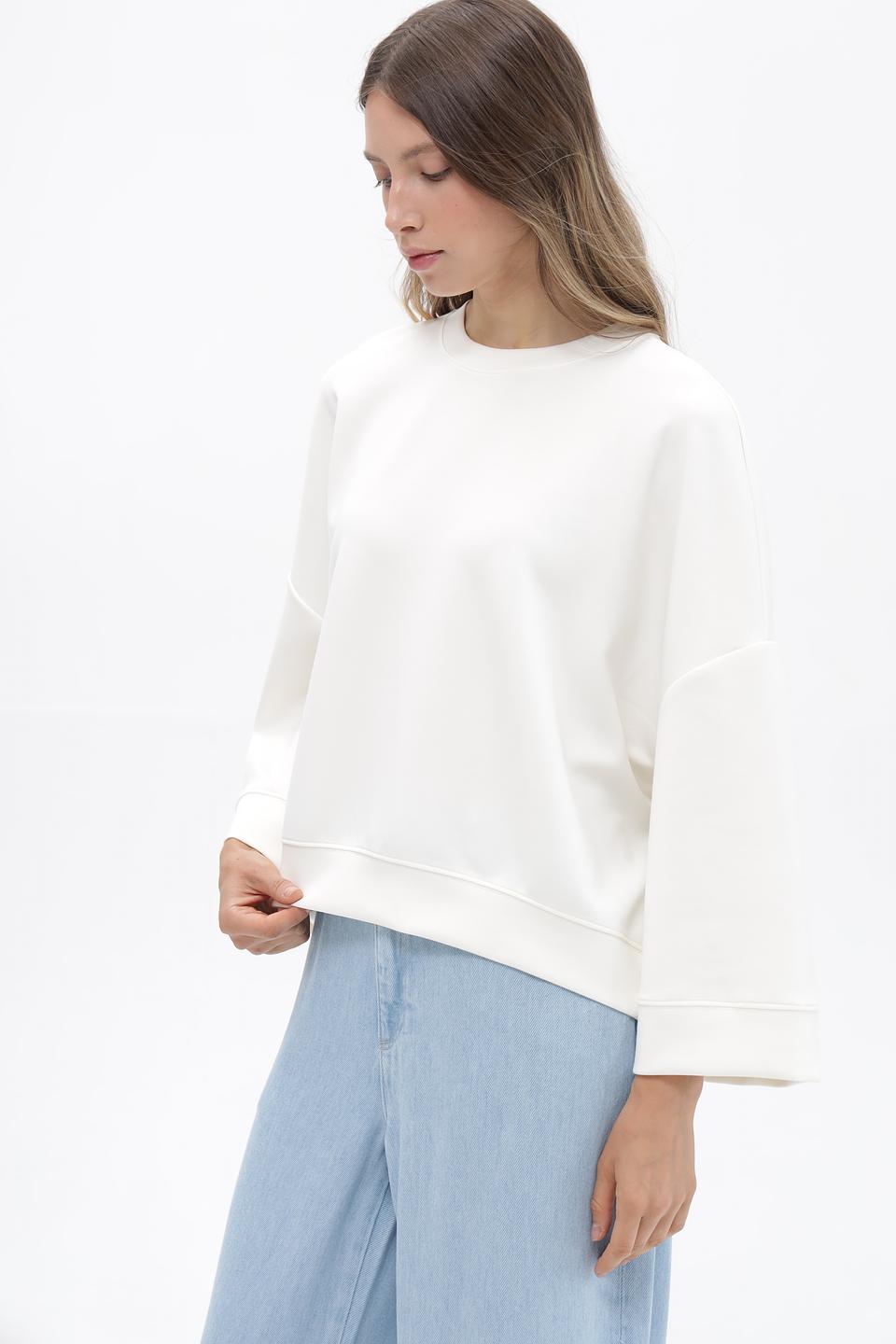 Пуловер Rich and Royal белый