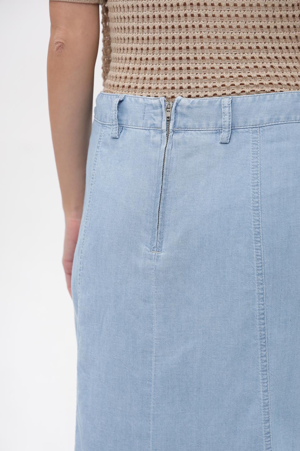 Юбка Gardeur деним светло-голубая